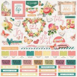 Vintage Garden District - Combo Sticker 30,5x30,5 cm Vintage Garden District - Combo Sticker 30,5x30,5 cm